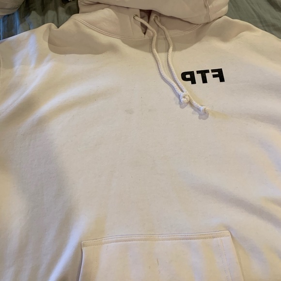 ftp reverse logo hoodie